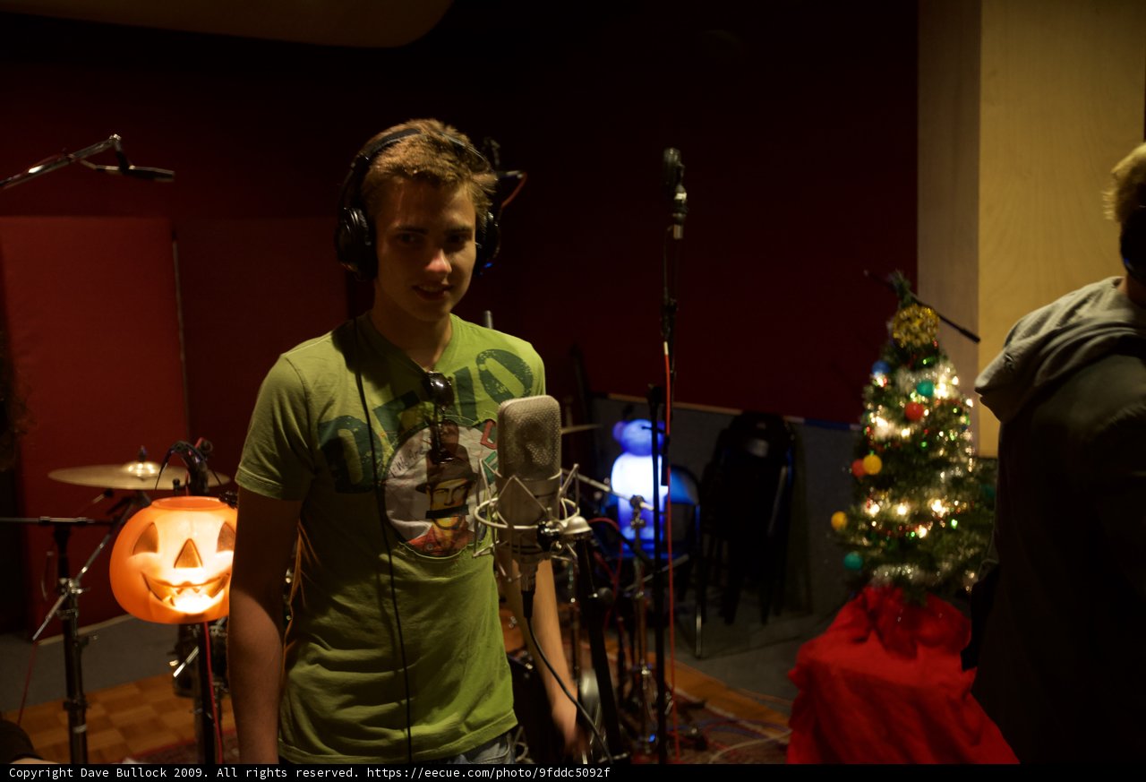 Festive Recording Session