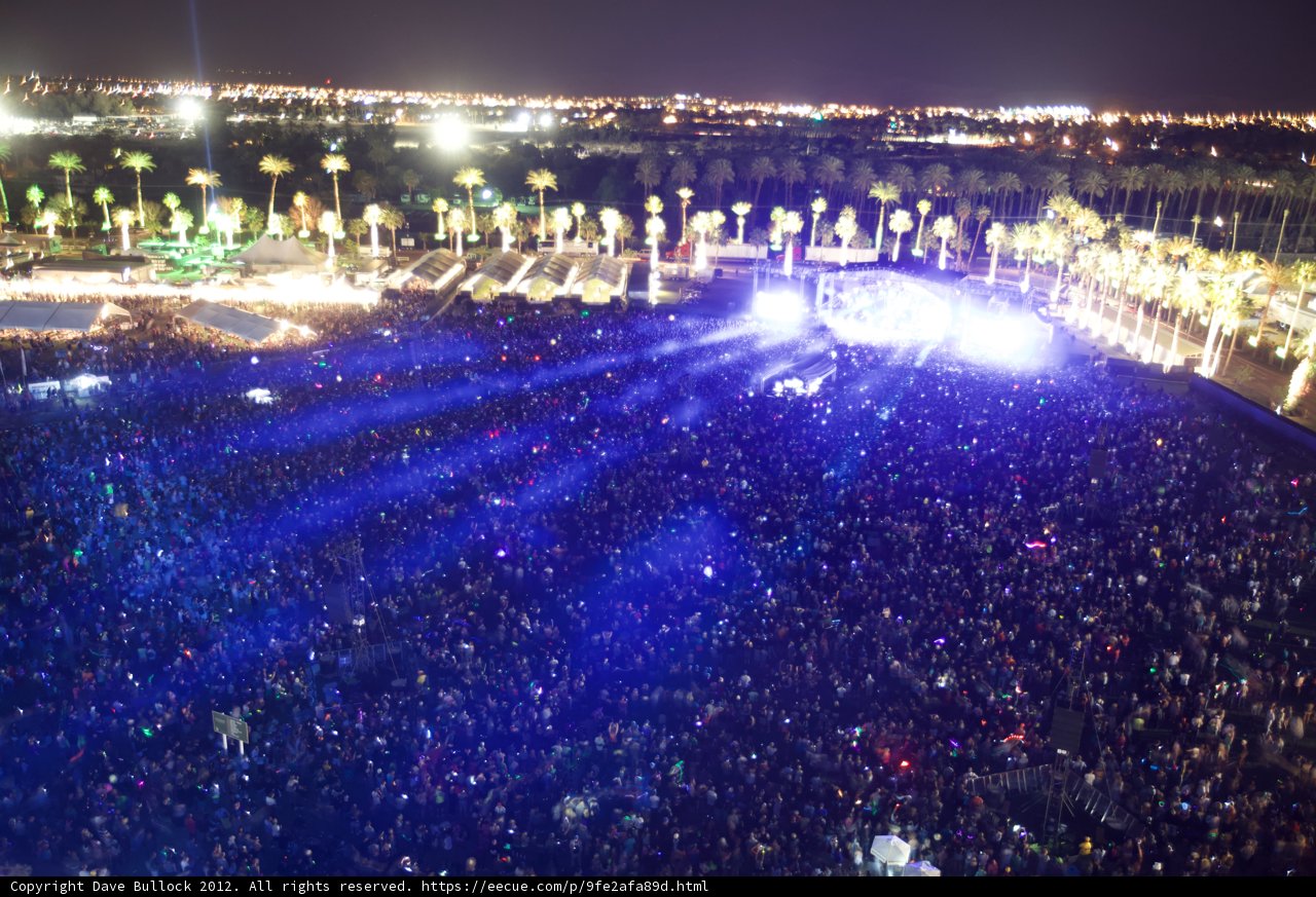 Nighttime Concert Chaos