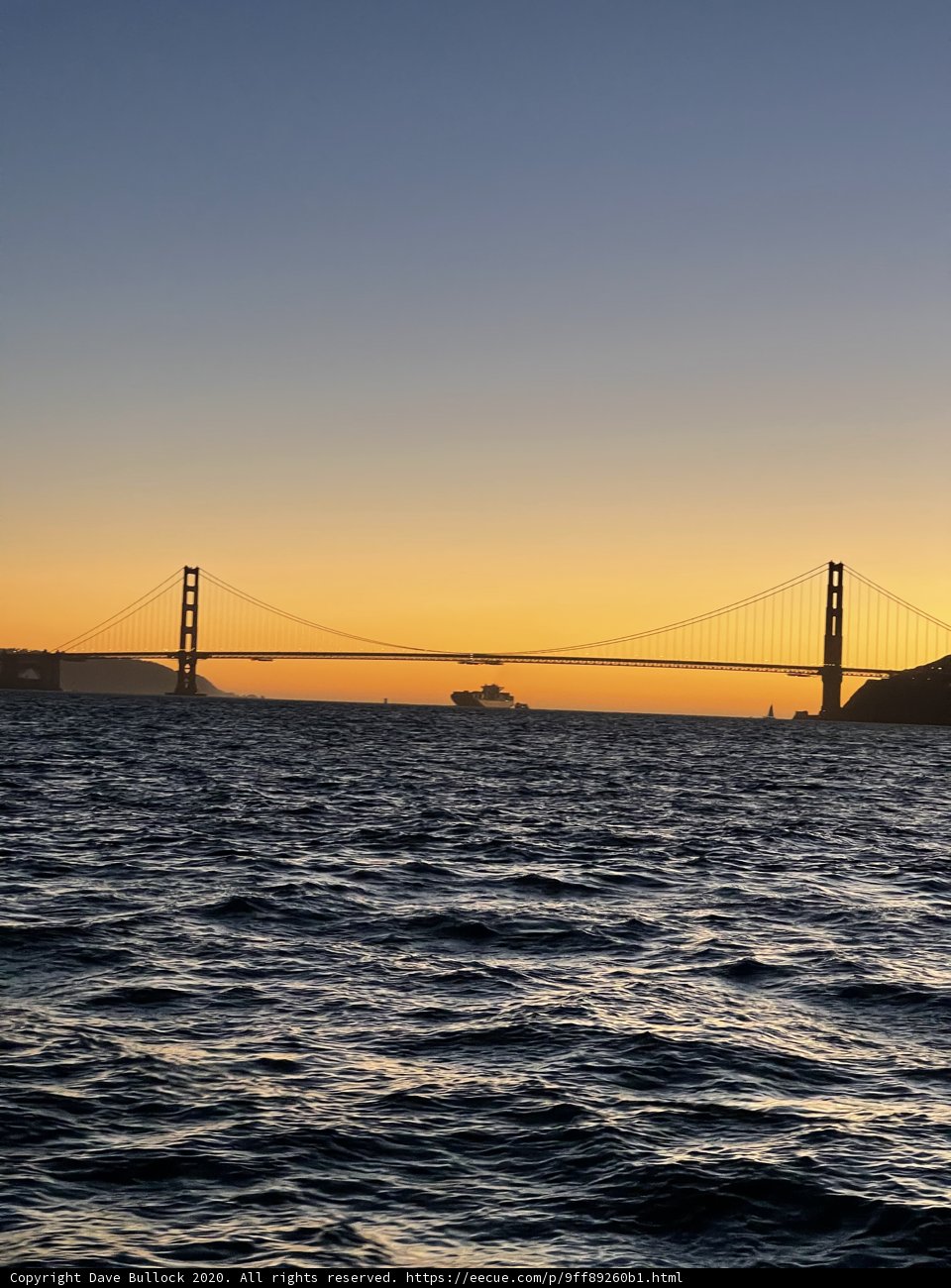 Golden Gate Bridge at Sunset
