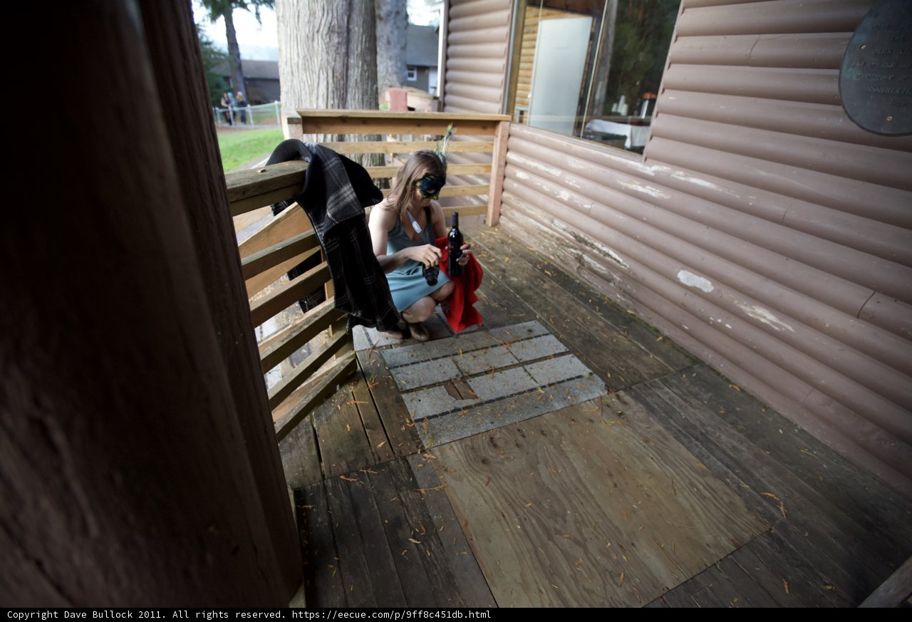 Relaxing on the Porch