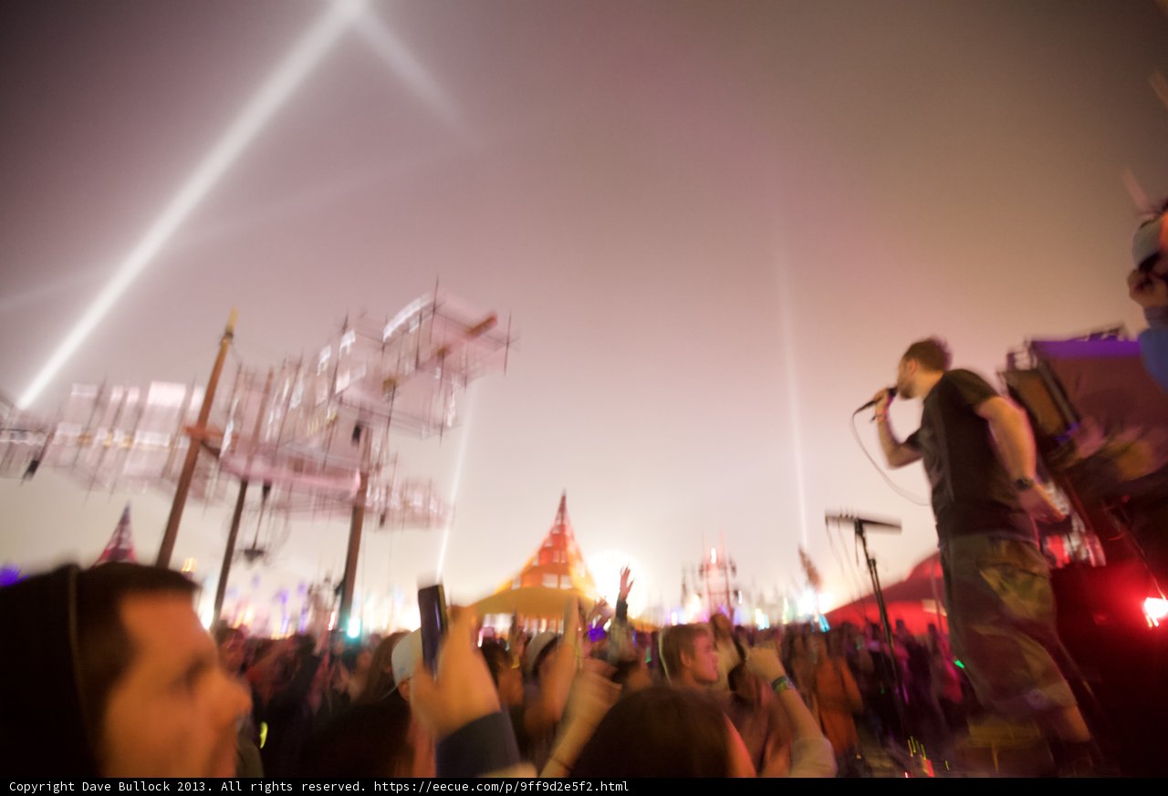 Rocking the Mic at Coachella