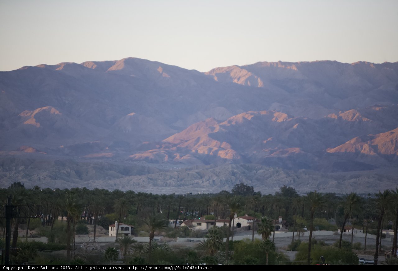 Majestic Mountain Range at Sunset