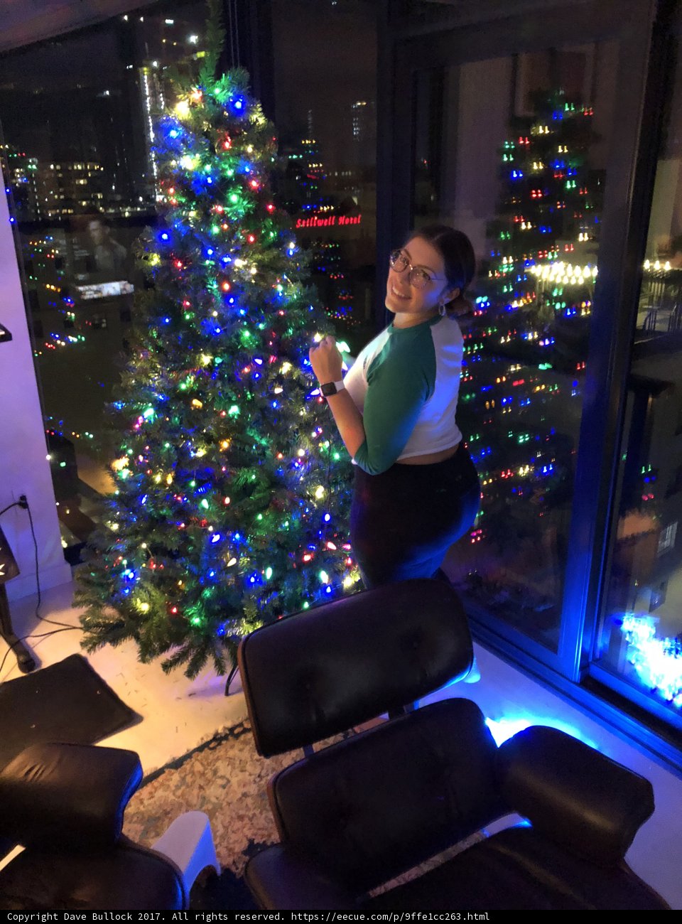 Festive Living Room Glow