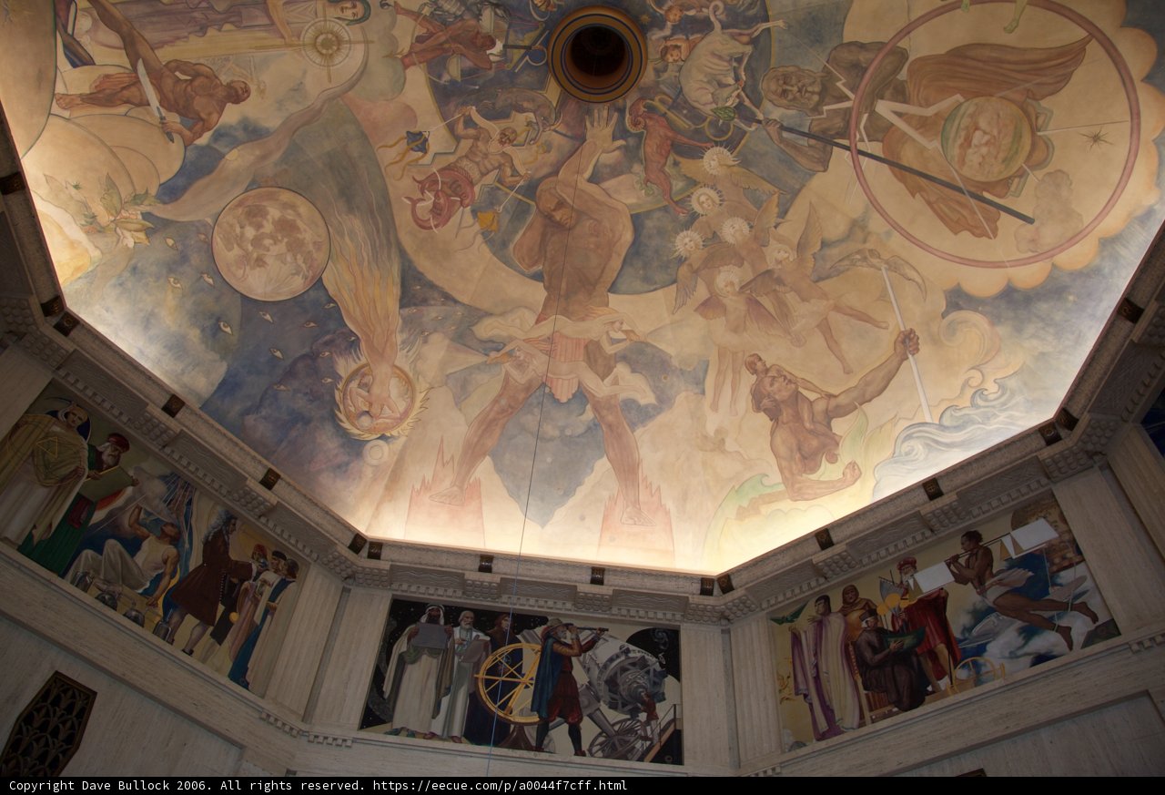 Magnificent Painting on Church Ceiling