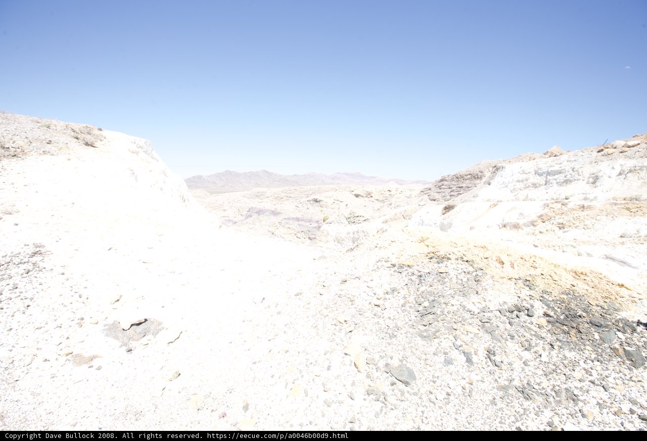 Overlooking the Desert Mountains