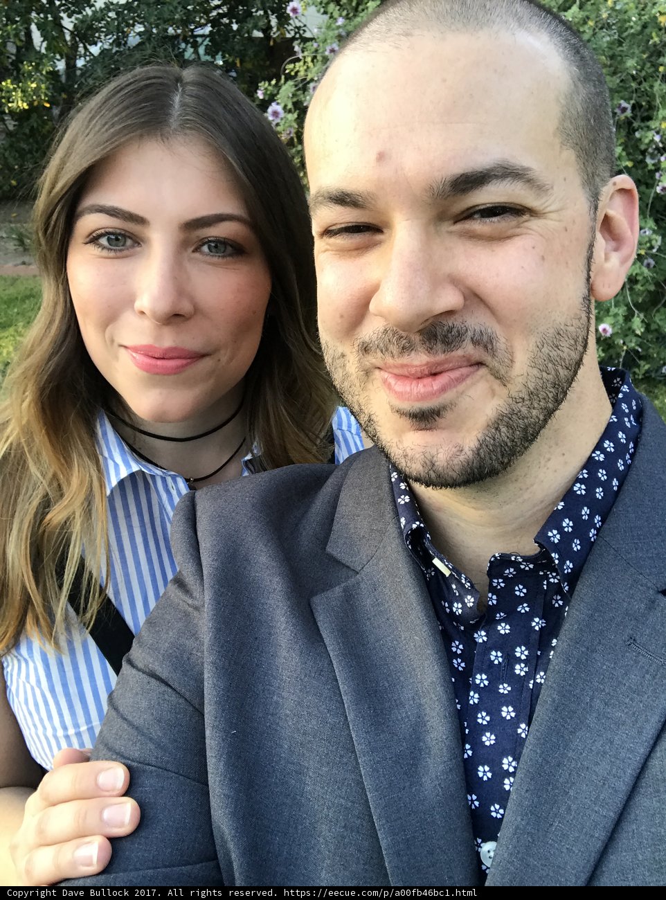 2017 Selfie Time with Dave B and Lori S