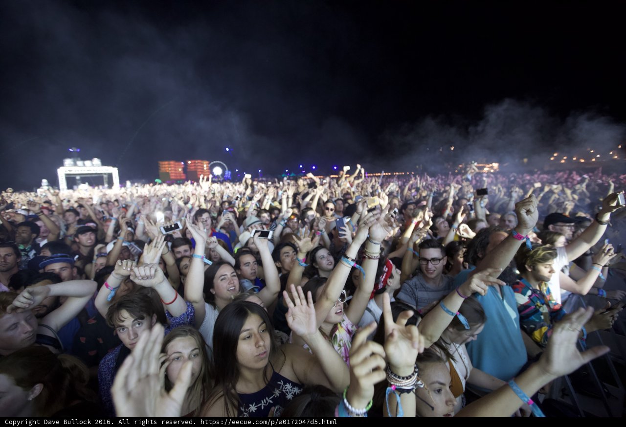 Coachella Crowd Goes Wild