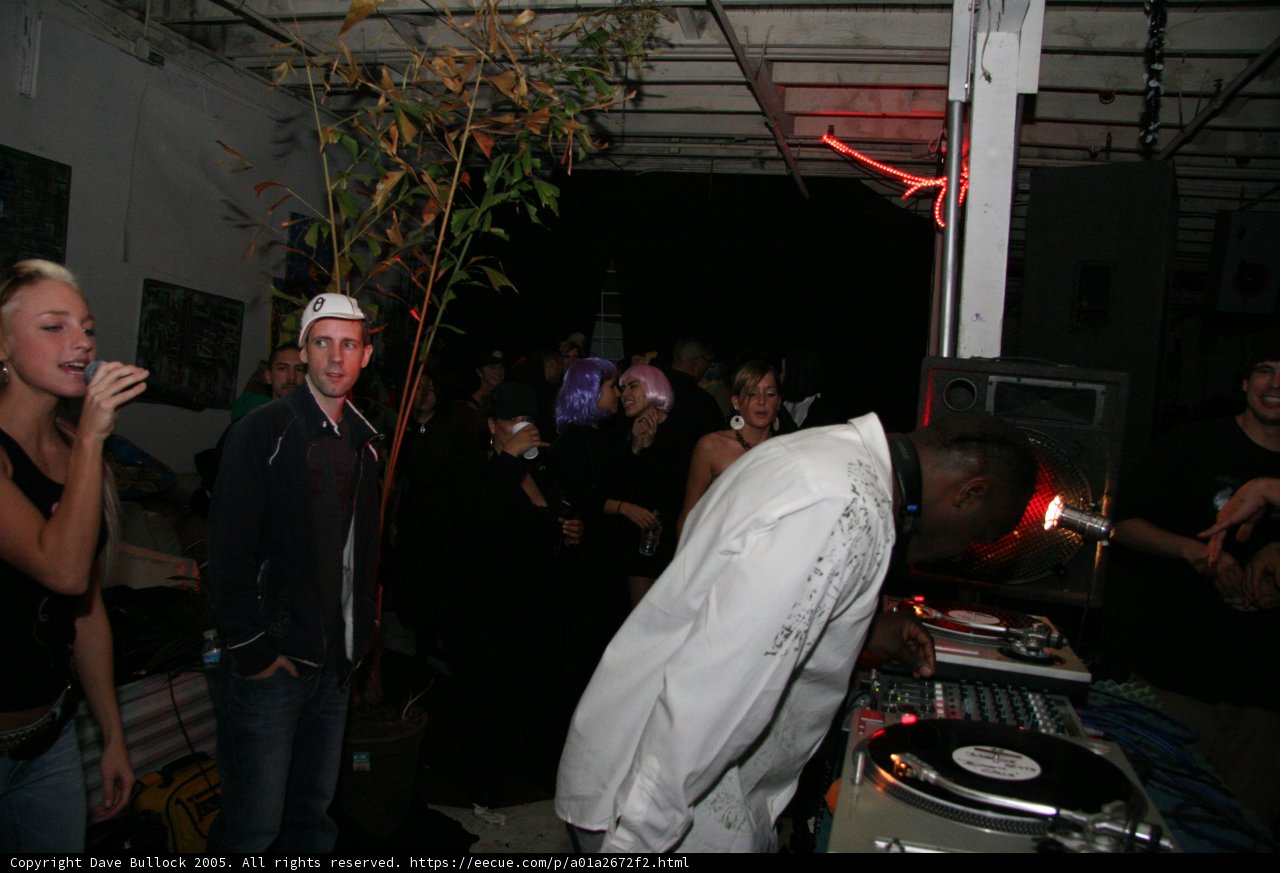 Nightclub DJ in Action