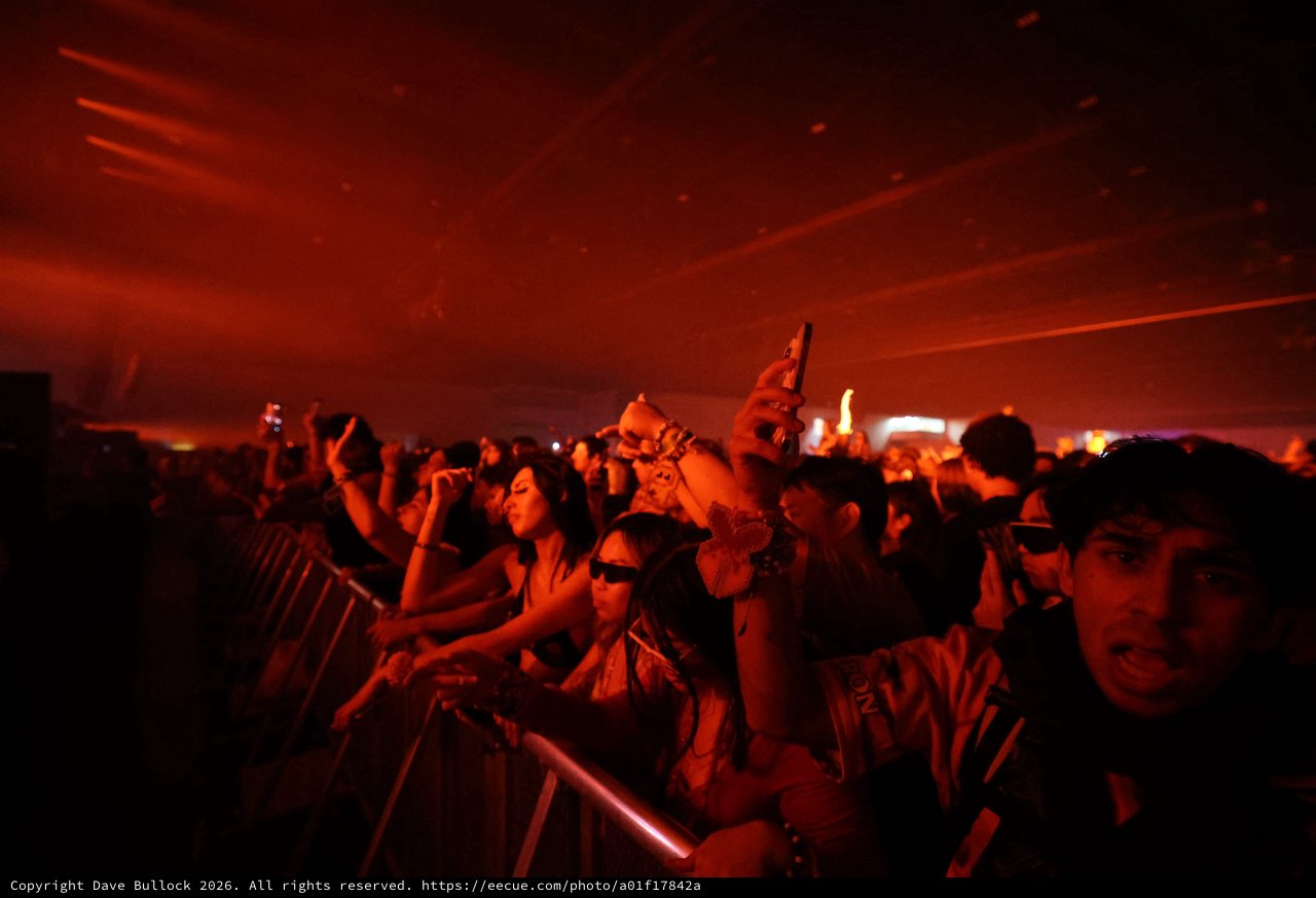 Red-Bathed Crowd Surges at Wobbleland Festival 2026