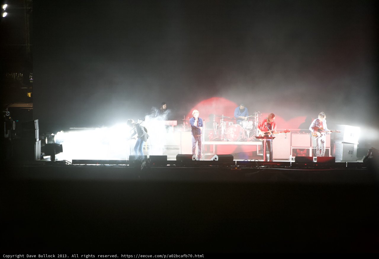 Lights, Smoke and Rock: A Nighttime Concert