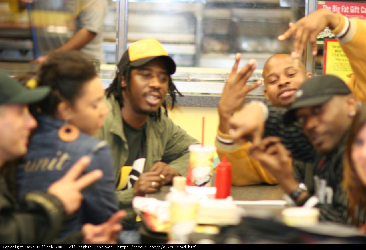 Lunch with DJ S and friends