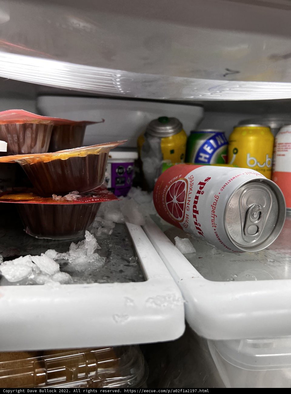 Cold Refreshment in the Fridge