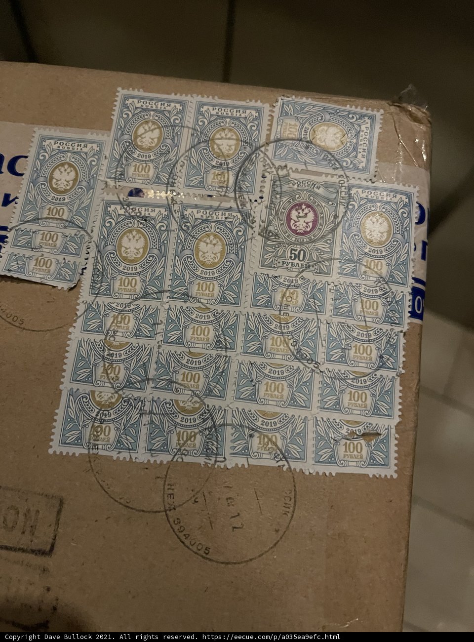 Vintage Postage Stamp Collection