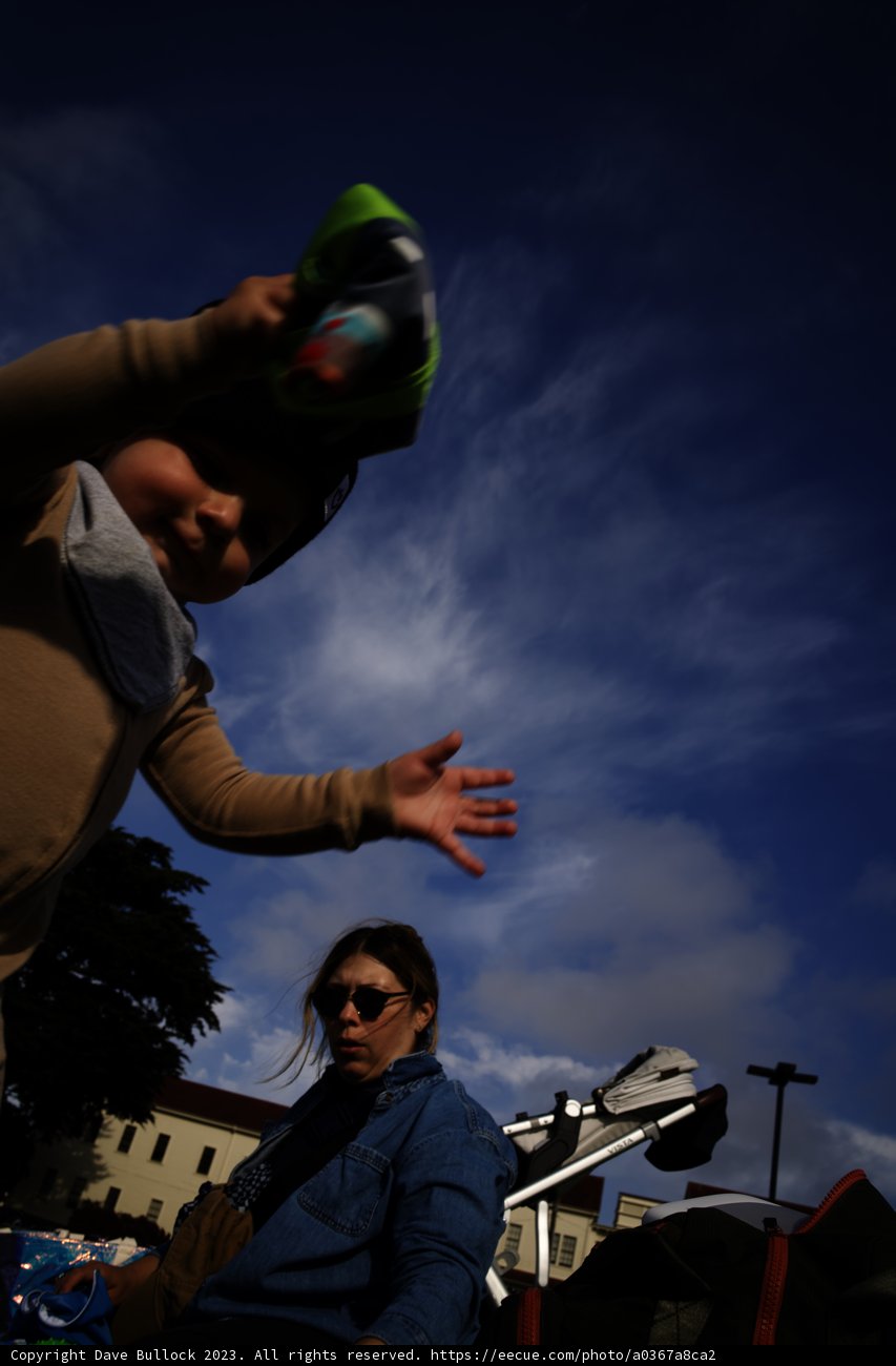 Summer Frisbee Fun in Presidio