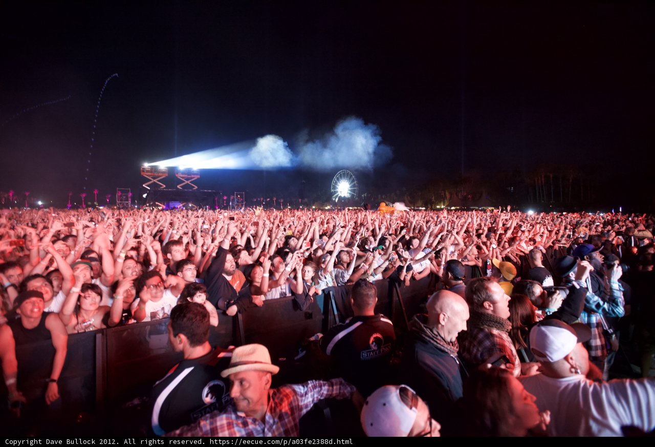Coachella Crowd Goes Wild