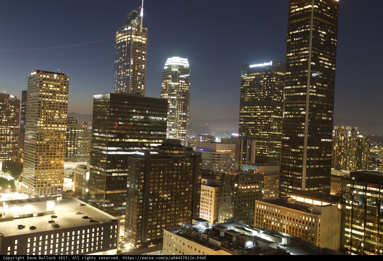 City Sizzles Under Starry Night
