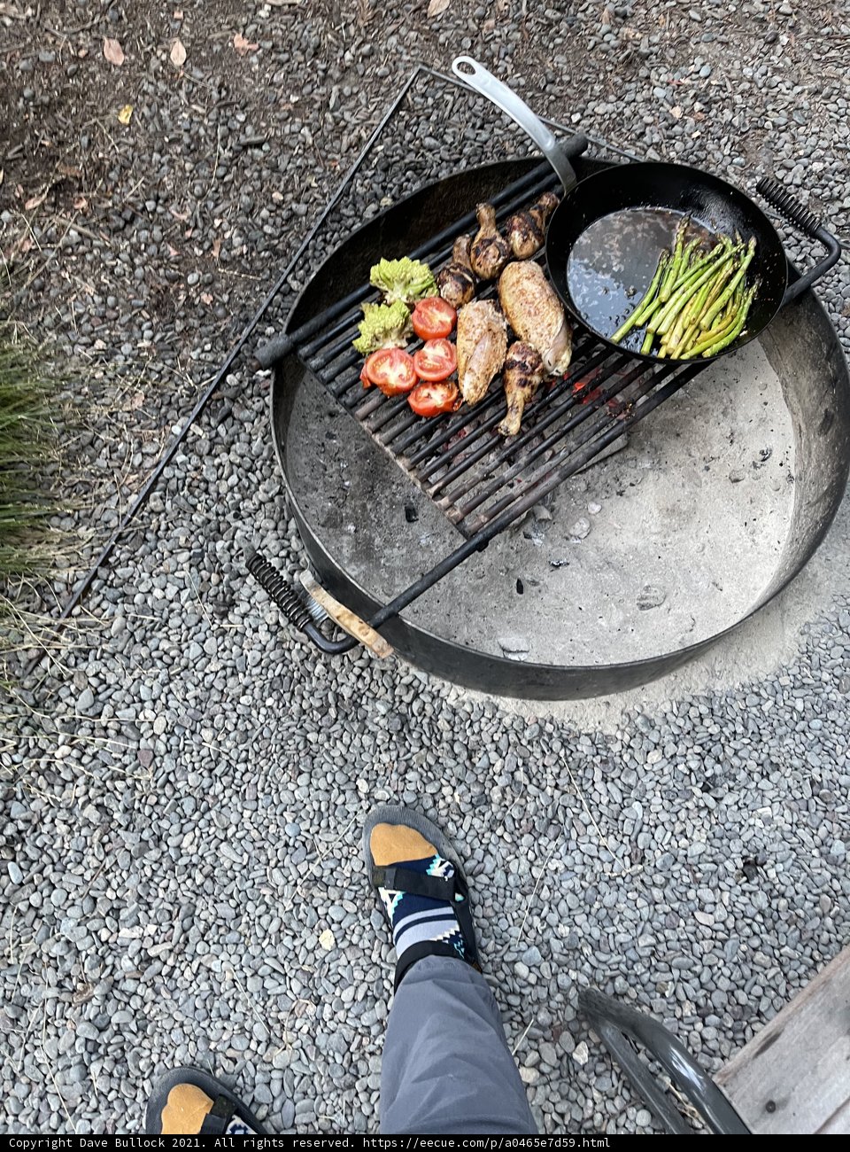 Grilling Up a Feast for Two