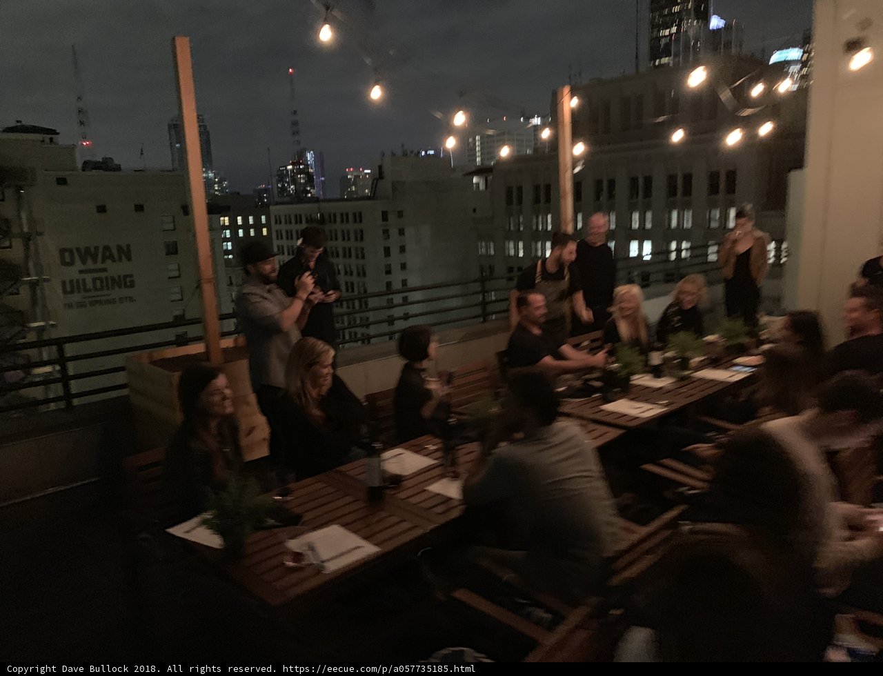 Rooftop Restaurant Experience