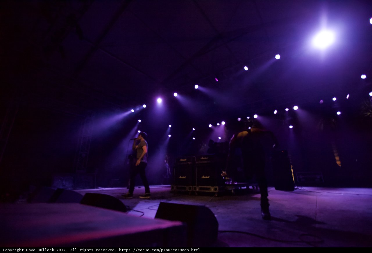 Rocking the Purple Stage