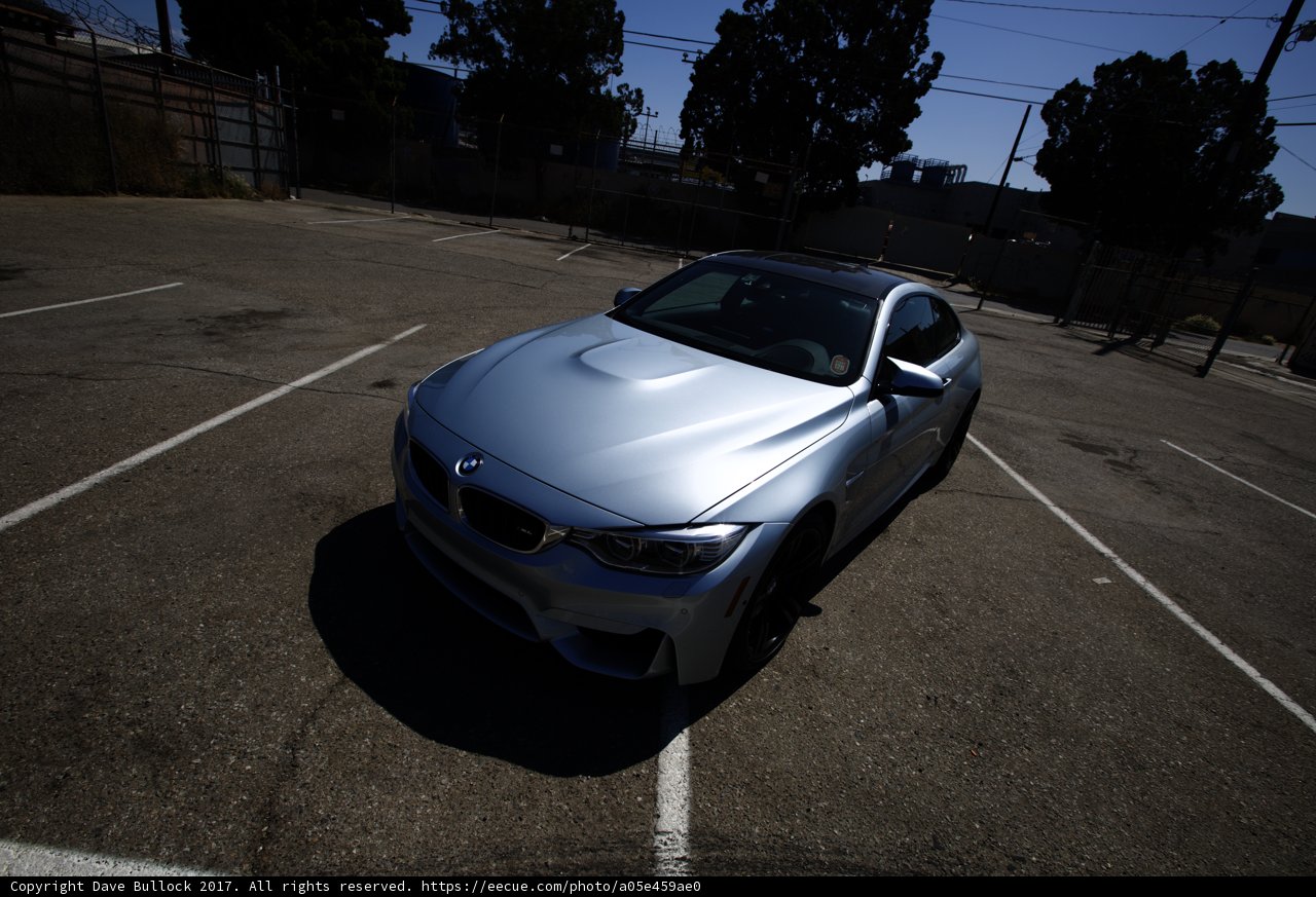 BMW M4 Coupe Shines in a Parking Lot