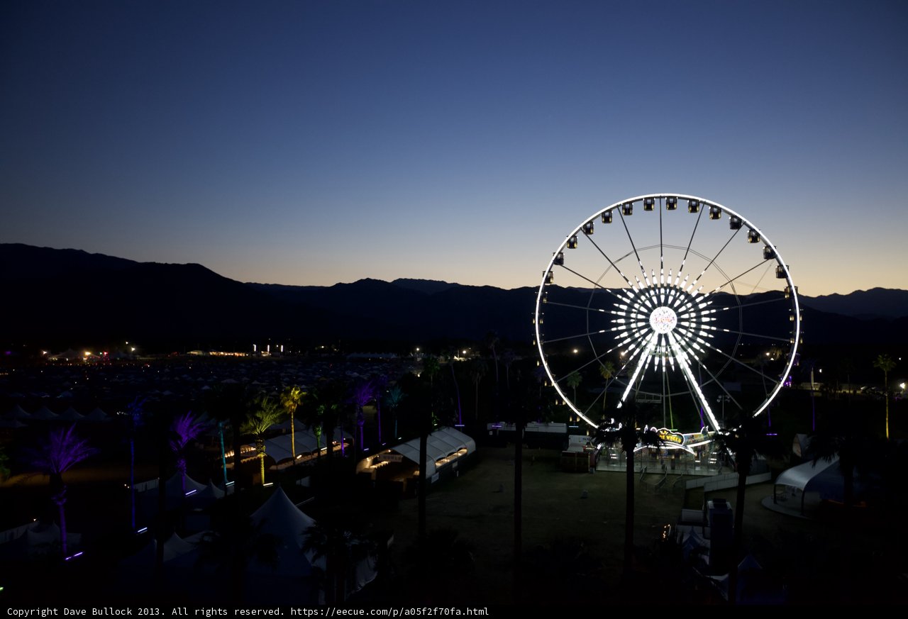 Desert Night Lights