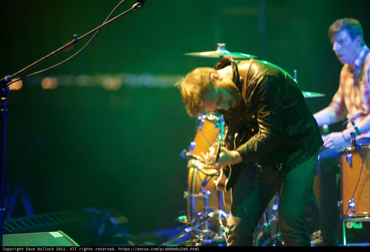 Dan Auerbach rocks the stage at Coachella 2011
