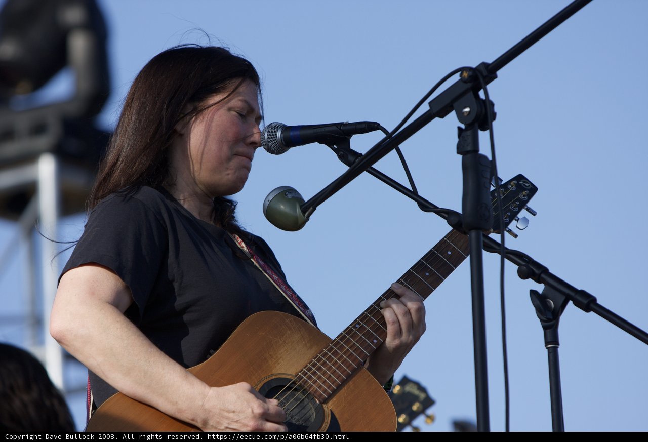Kim Deal Rocking Out at Coachella
