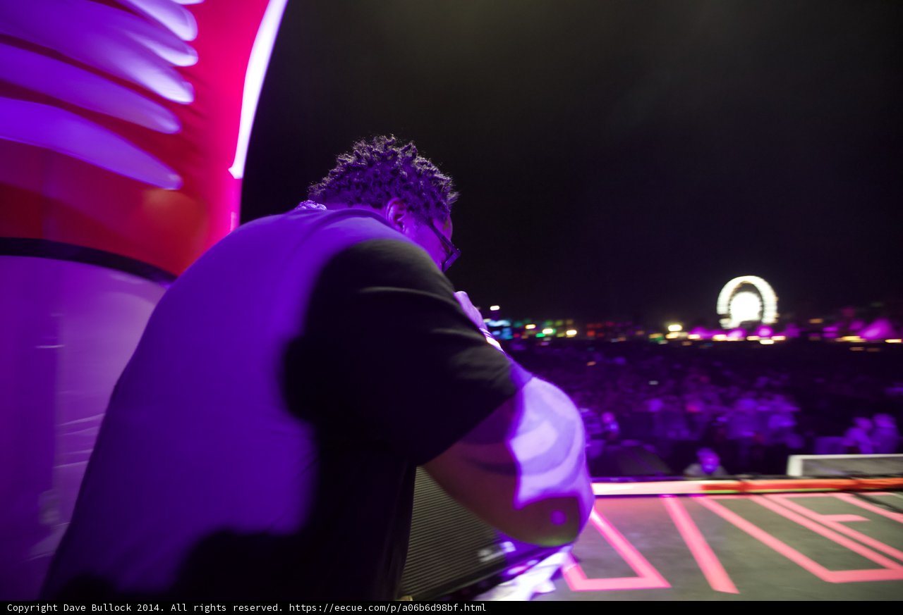 The Man on the Purple Stage