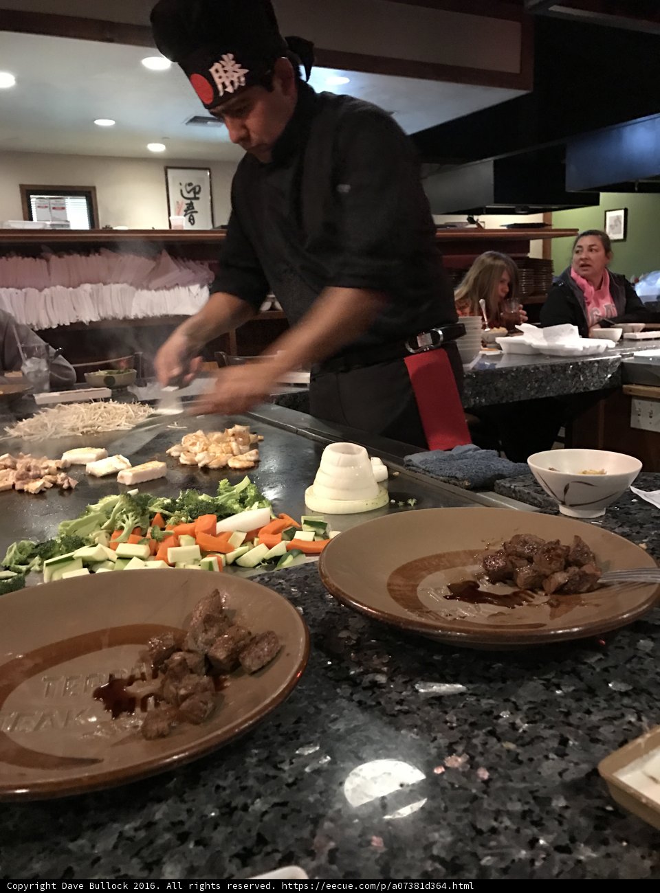 Busy Chef in Action