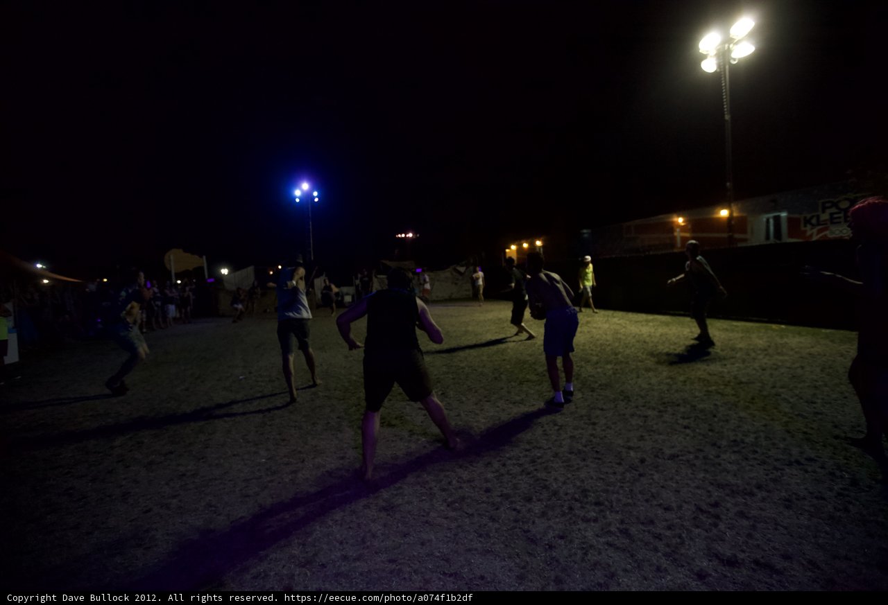 Nighttime Soccer