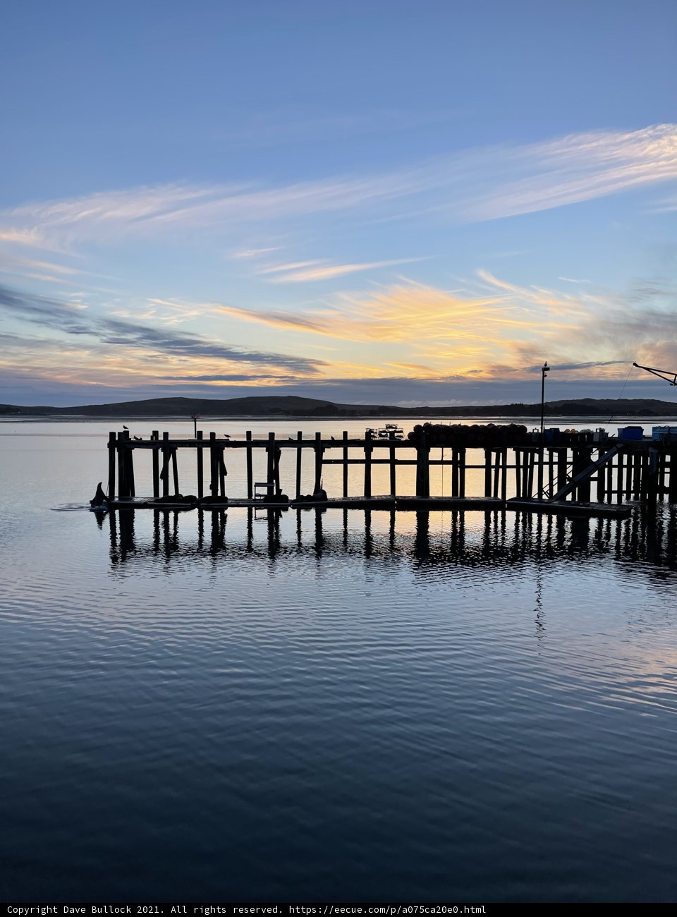 Bodega Bay Sunset Pier