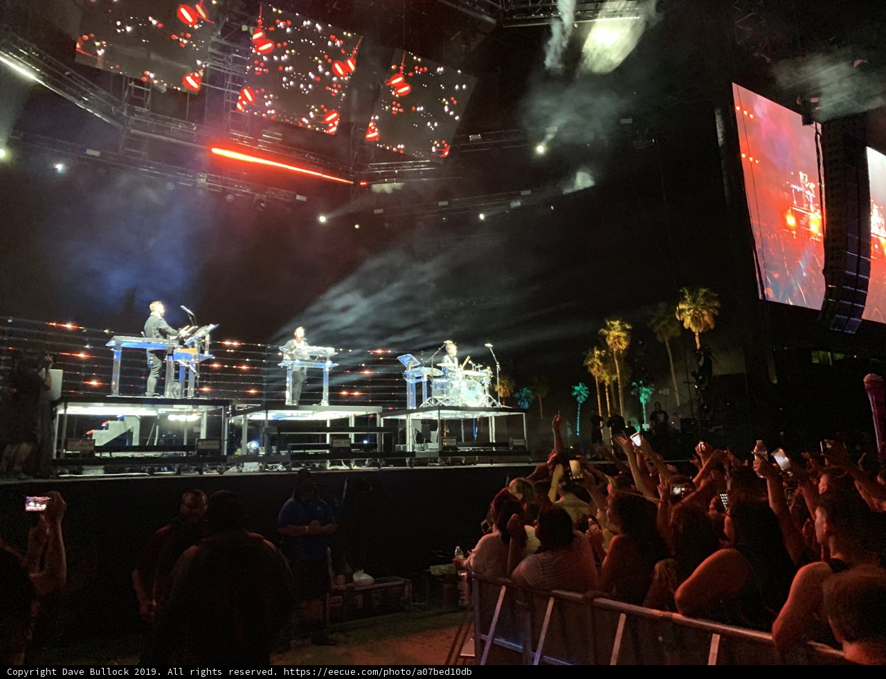 Rocking the Stage at Empire Polo Club Concert