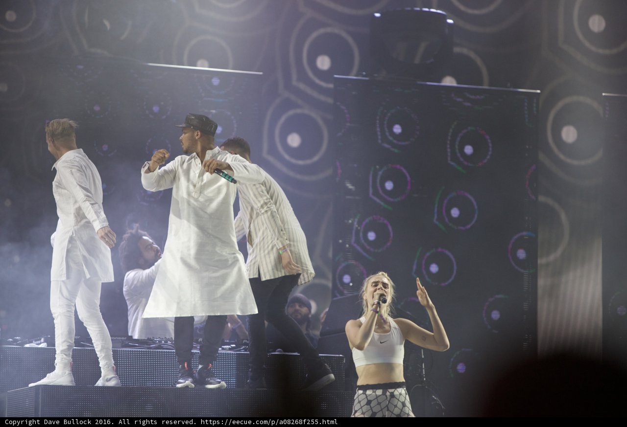 Group Performance at Coachella Music Festival