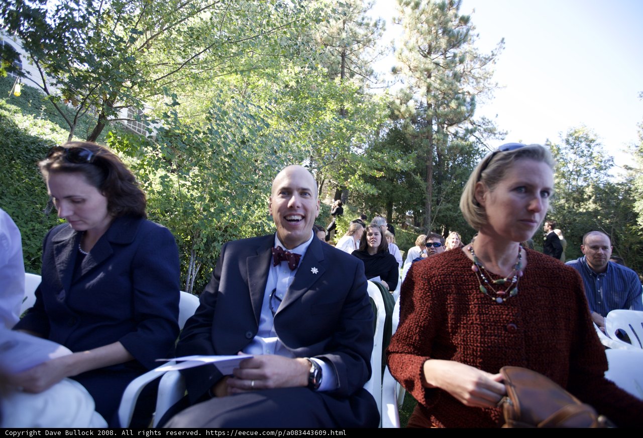 Truitt Wedding: The Seated Crowd