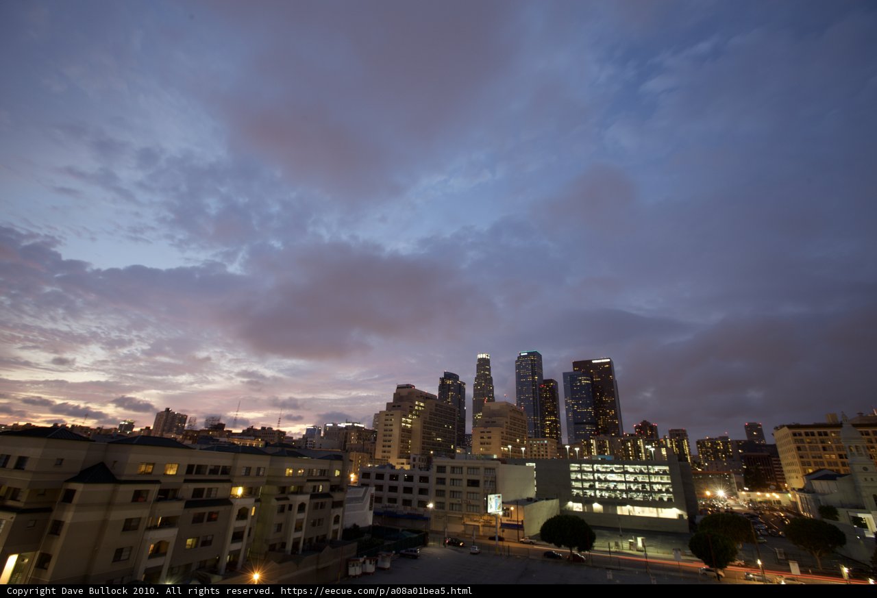 Dusk over the Metropolis