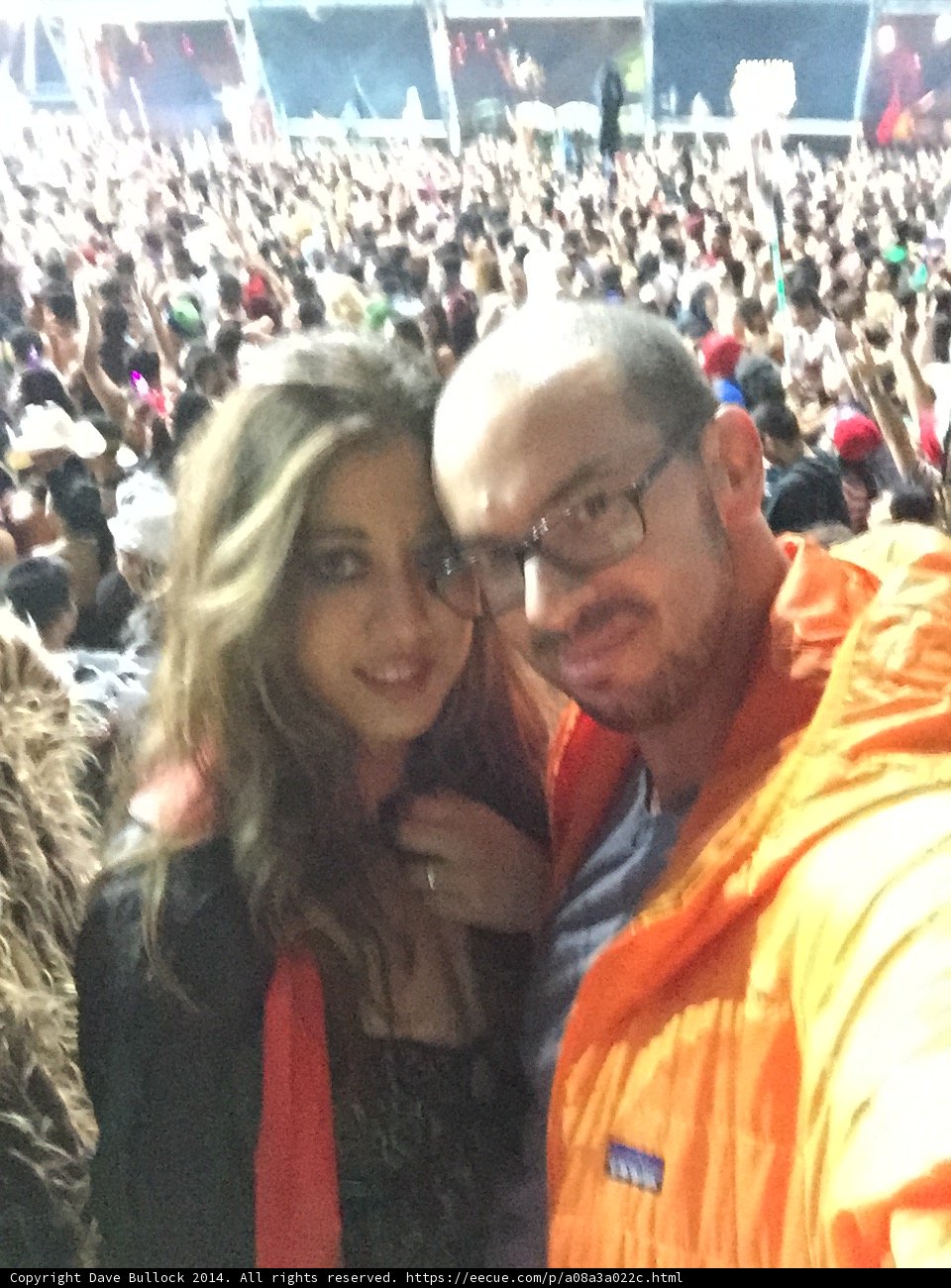 Selfie Time in the Crowd