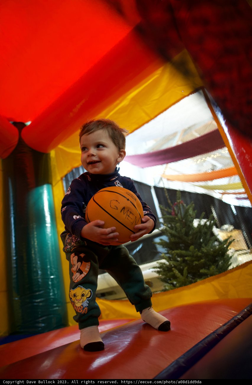 Bouncing Hoops - Wesley's Day at Fort Mason