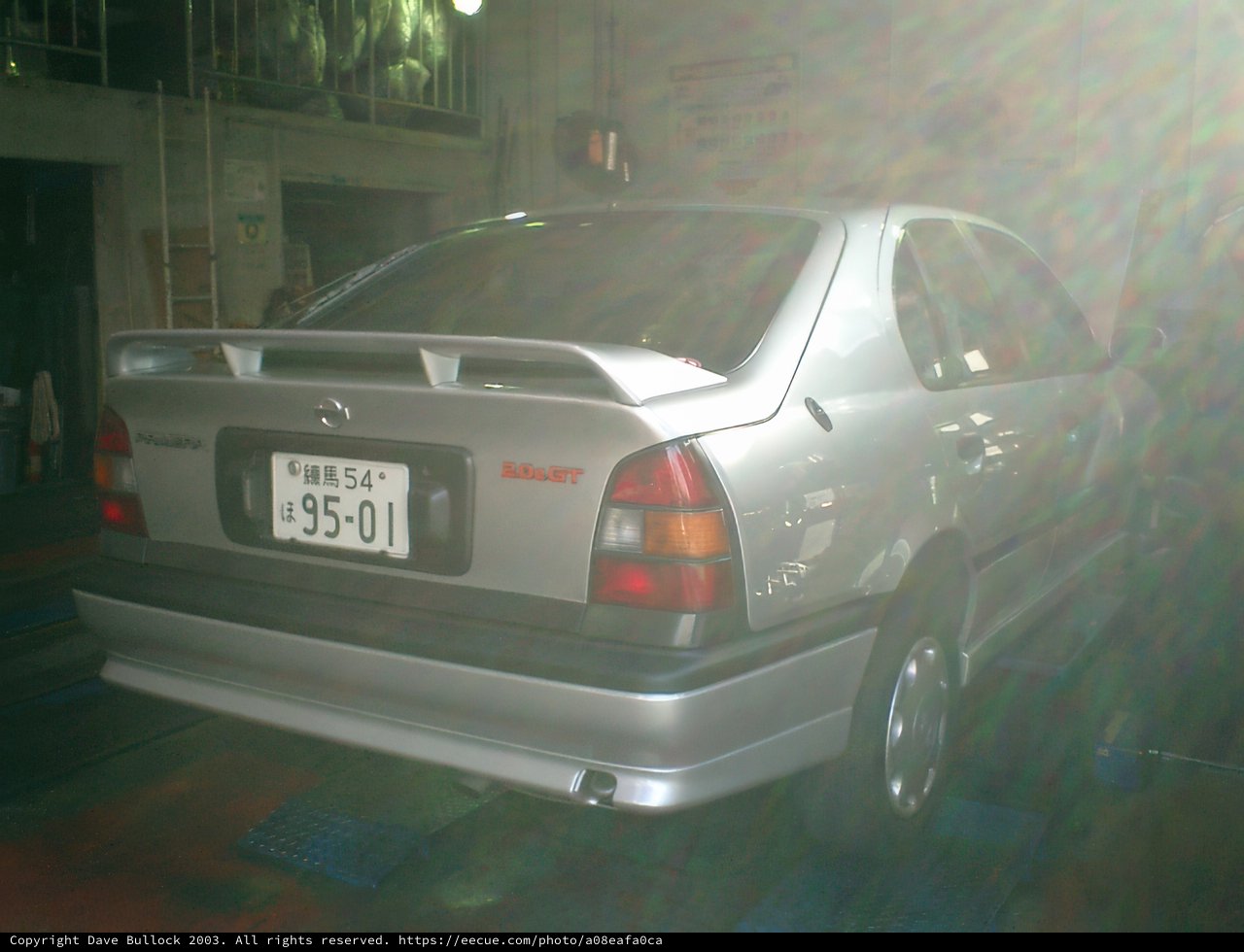 Sun-kissed Vehicle in Tokyo Garage