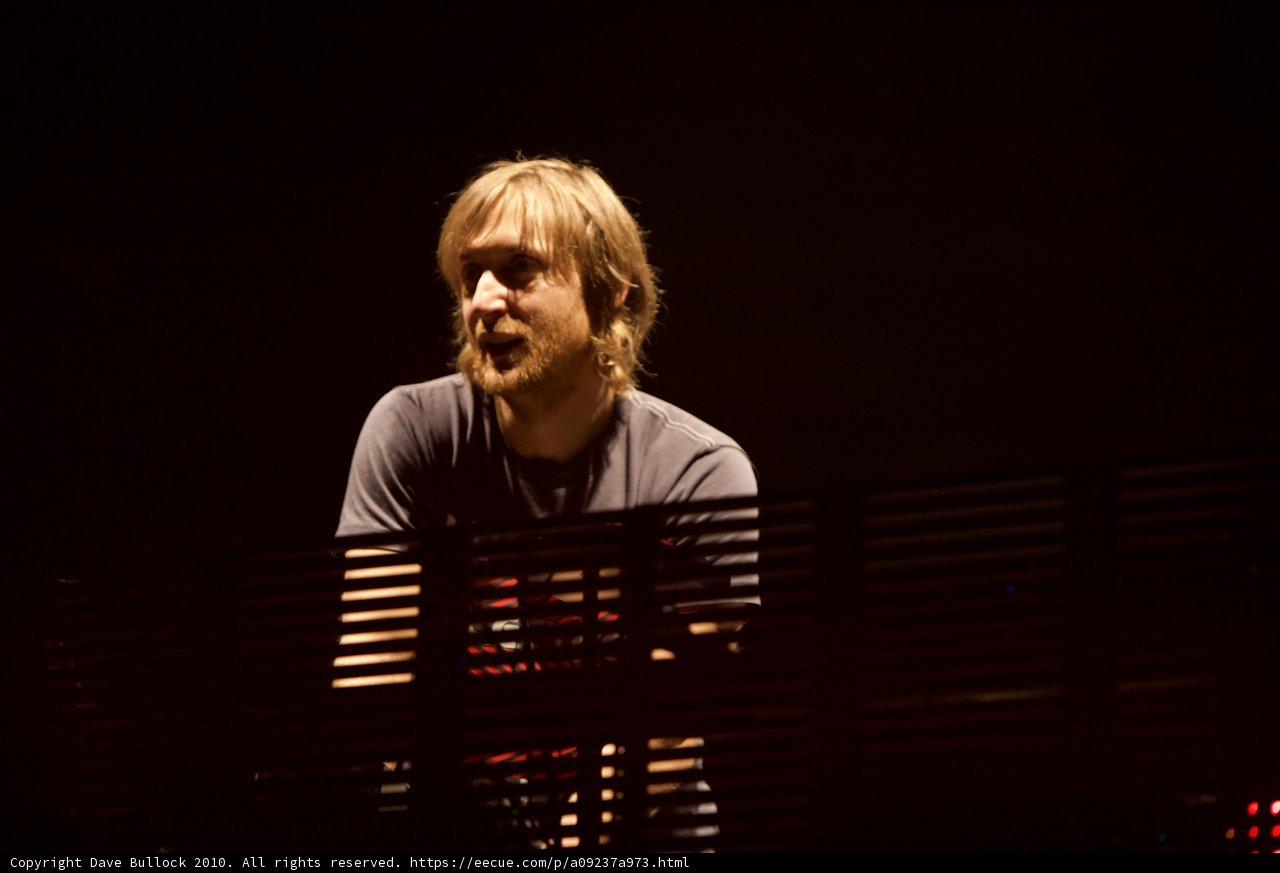 David Guetta enjoying a break at Coachella