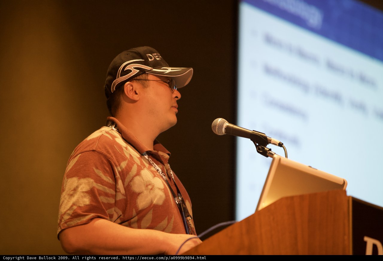 Keynote Speaker at Defcon 17