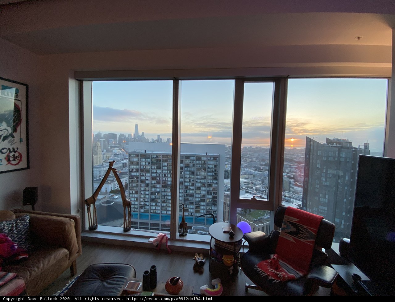 Sunset Serenity in a San Francisco Living Room
