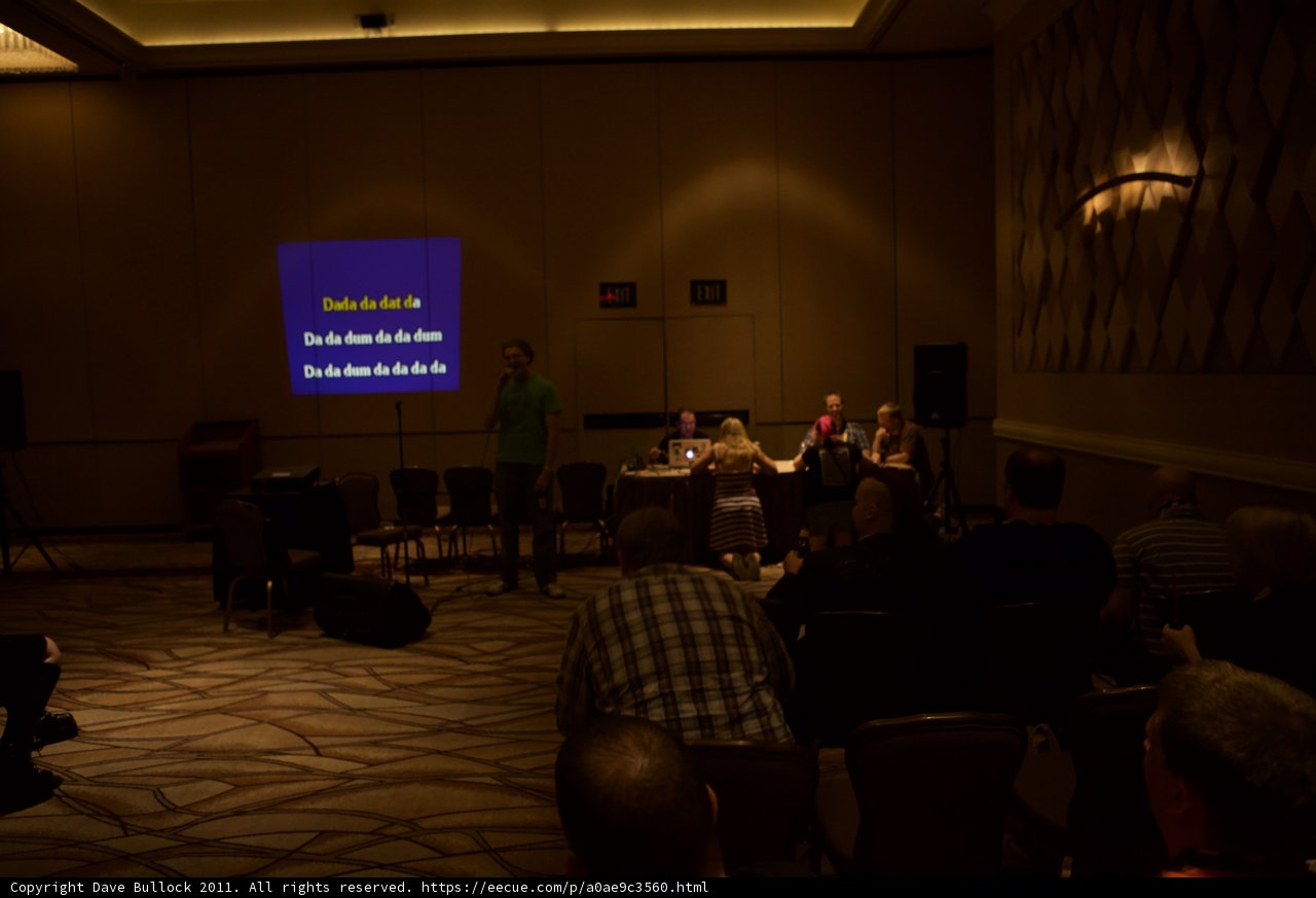 Presentation to captivated audience