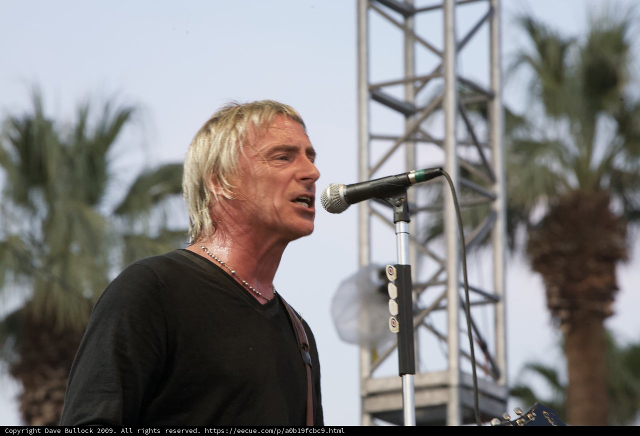 Paul Weller Belts it Out at Coachella 2009