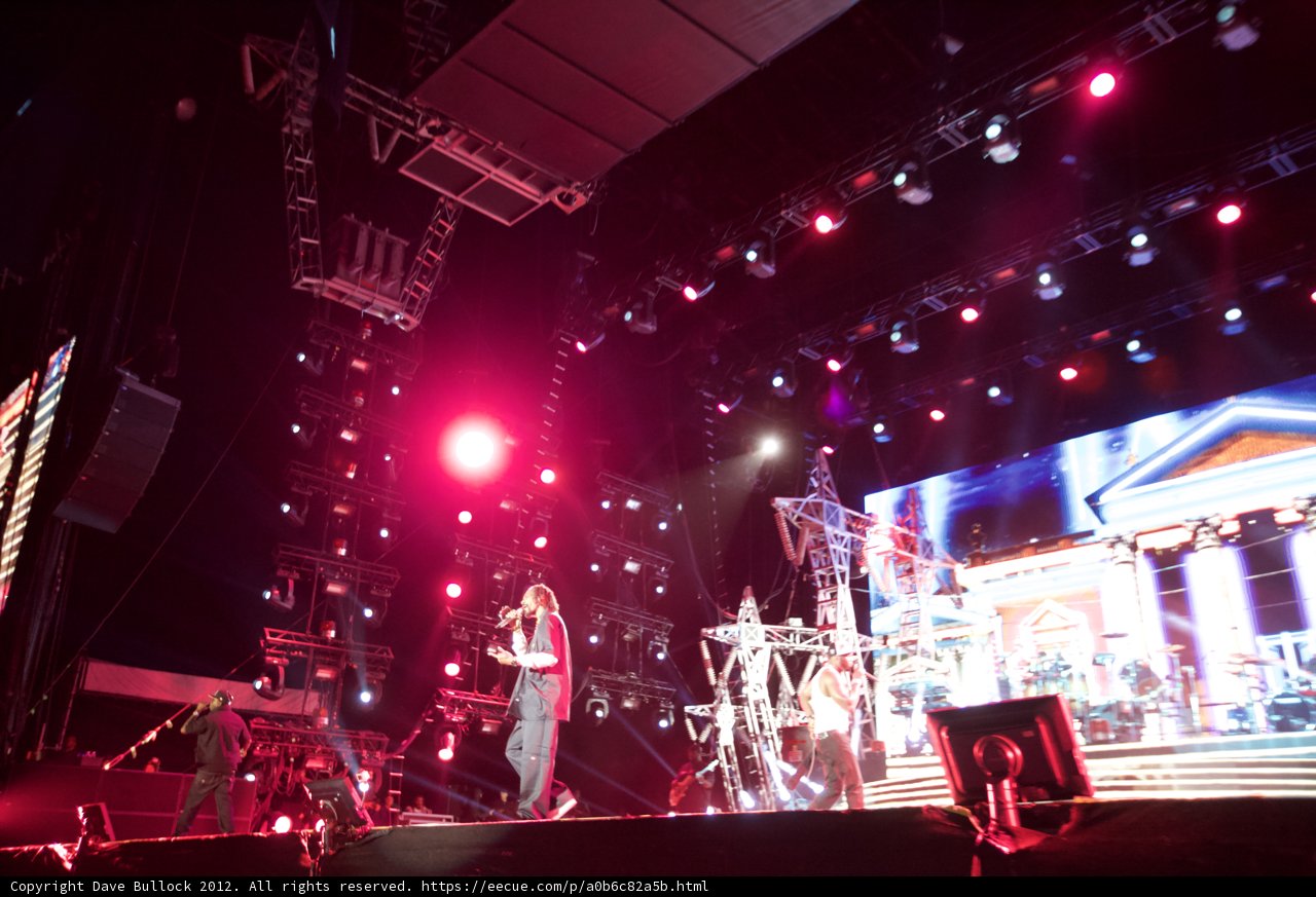 Musical Duo Rock Coachella Stage