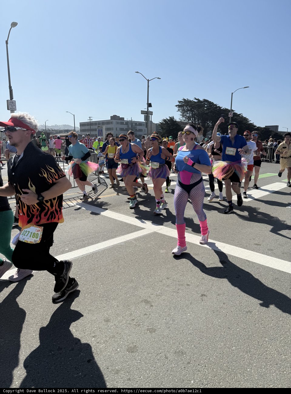 *Colorful Run Through San Francisco*