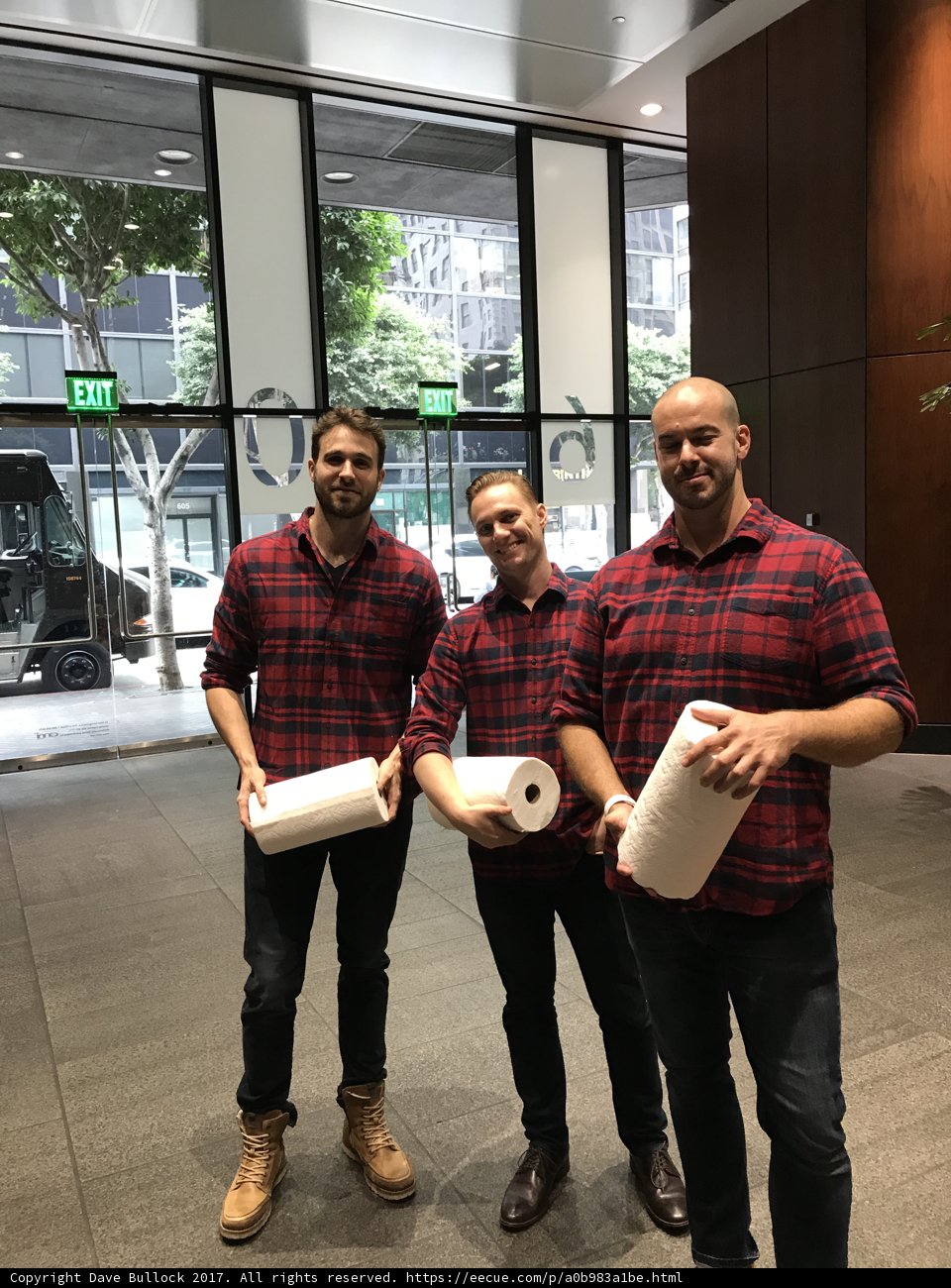 Toilet Paper Trio