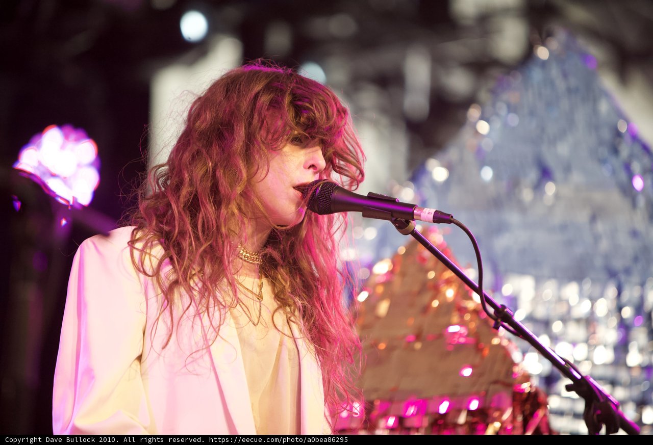 Victoria Legrand performs at Coachella 2010
