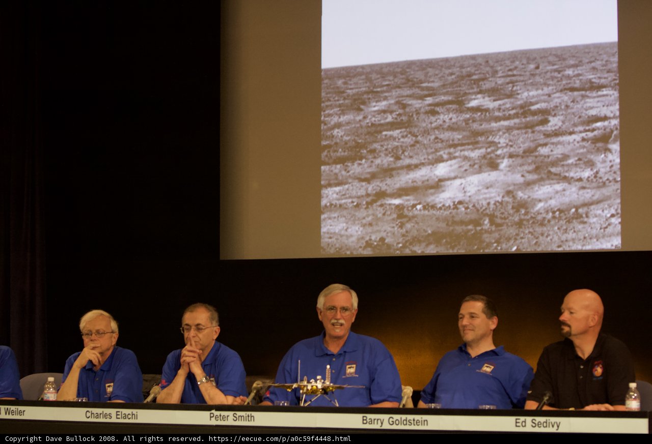Phoenix Landing Press Conference Panel