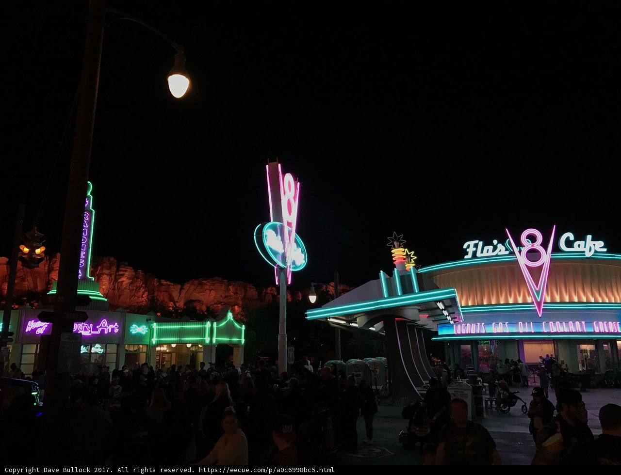 Neon Nights at the Diner