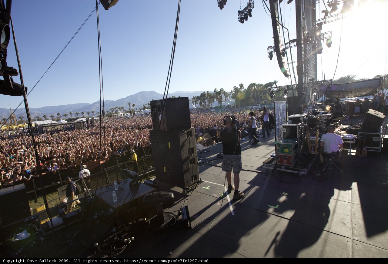 Coachella Crowd Enjoying Live Music and Entertainment